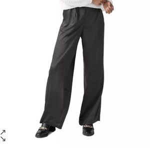 NWOT Sanctuary High Waist Silk Trouser from Bloomingdale’s